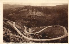 VINTAGE POSTCARD Gourdon Falls Of the Wolf