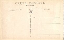 VINTAGE POSTCARD Gourdon Falls Of the Wolf the cascade of Courmes seen from of the interior of the vault