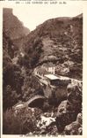 VINTAGE POSTCARD Gourdon Falls Of the Wolf the cascade