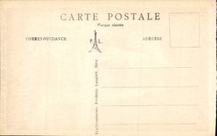 VINTAGE POSTCARD Gourdon Falls Of the Wolf the jump of the wolf