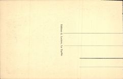 POSTAL de la VENDIMIA La Turbie vista en el cabo Martin y las montañas de Italia