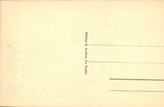 VINTAGE POSTCARD La Turbie View and of the principality of Monaco