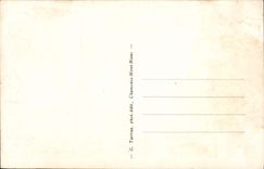 Mar de Chamonix Mont Blanc de la POSTAL de la VENDIMIA del hielo visto del sombrero