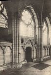 VINTAGE POSTCARD Basilique of Saint Denis Porte Bottom Dimensions of right-hand side