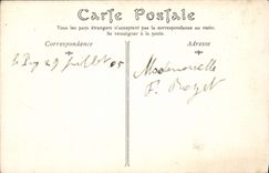 VINTAGE POSTCARD Basilica of Notre Dame of Puy the cloister