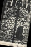 VINTAGE POSTCARD Cathedral D' Evreux Stained glasses of the Chorus