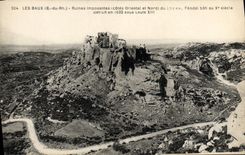 CPA Les Baux Ruines Imposantes 