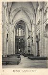 CPA Le Mans La Cathedrale La nef
