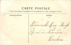 VINTAGE POSTCARD Versailles Trianon Boudoir of Marie Antoinette