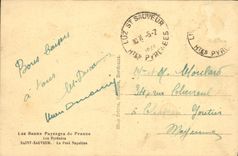 CPA Saint Sauveur Le Pont Napoleon