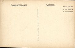 POSTAL de la VENDIMIA pesada la procesión delante del rosario