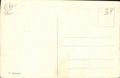 Monumento de Estrasburgo Mauricio de la POSTAL de la VENDIMIA de Sajonia