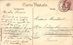 Fuente de la POSTAL de la VENDIMIA el obispo