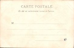 POSTAL Compiegne de la VENDIMIA el castillo visto del parque