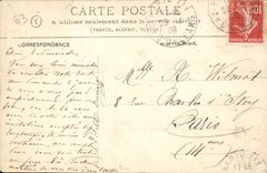 VINTAGE POSTCARD Chatel Guyon Cascades of Without Souci