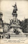 VINTAGE POSTCARD Avignon Monumant of the Centenary Places the Hotel and of City