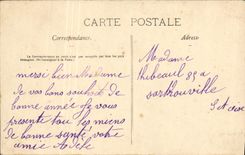 VINTAGE POSTCARD Acquigny the Eure