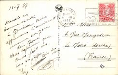 MODERN CARD Geneva Brunswick Monument and sight on the city