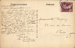 CPA Biarritz Les Falaises et le Phare