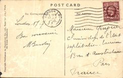 VINTAGE POSTCARD London The Monument