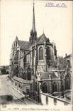 CPA Dijon Abside de L'Eglise Saint Benigne