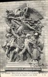 CPA Paris Bas Reliefs de L'Arc de Triomphe de l'Etoile Le chant du depart par Rude