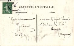 VINTAGE POSTCARD Low Paris Reliefs of Arc de Triomphe of Etoile the song of the departure by Hard