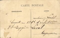 VINTAGE POSTCARD Paris Ministry for the war Boulevard German St