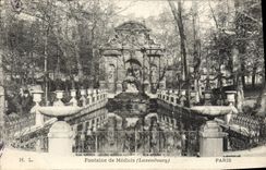 CPA Paris Fontaine de Medicis Luxembourg