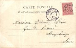 VINTAGE POSTCARD Paris Bois de Boulogne Shooting with the pigeons Rings skaters