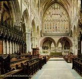 MODERN CARD To choir and Chancel Exeter catedral
