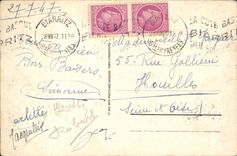 CPA Biarritz La Plage Devant le Casino