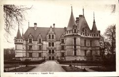 CPA Azay Le Rideau Facade Nord