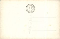 POSTAL Azay de la VENDIMIA el ataque frontal norteño de la cortina