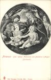 CPA Firenze Gall Uffizi Madonna Con Bambino e Angeli Botticelli