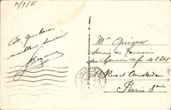 VINTAGE POSTCARD Quiberon the Hole of Souffieur