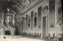CPA Tours L'Hotel de Ville La salle des fetes