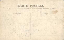 VINTAGE POSTCARD Ourscamp Old Ruins Abbey of the Apse