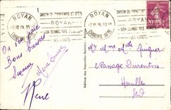 VINTAGE POSTCARD Royan Rocks of Valieres