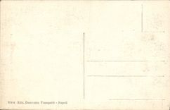 VINTAGE POSTCARD Pompei Impronta of a Duck dog