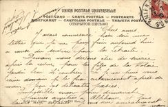 VINTAGE POSTCARD Fragonard Head of Old man Museum of Amiens