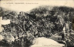CPA Auvergne Chateauneuf Les Gorges de la Sioule