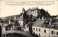 VINTAGE POSTCARD Loaches the Royal Castle