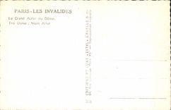 CPM Paris Les Invalides Le Grand Autel du Dome