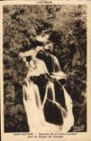 VINTAGE POSTCARD Holy Nectary Cascades of Couze Chambon in the throats of the Barns