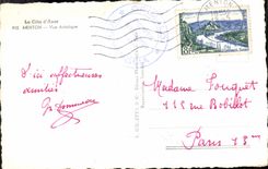 CPM Menton Vue Artistique