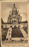 CPA Paris La Basilique du Sacre Coeur