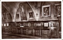 CPM Eglis Saint Paul St Louis Paris Sacristie Christ peint de la chapelle de la Bastgille