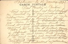 Puntos de Sizun del cabo de Cleden de la POSTAL de la VENDIMIA de Van Ecueils del punto