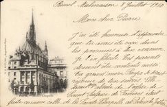 VINTAGE POSTCARD Paris Sainte Vault